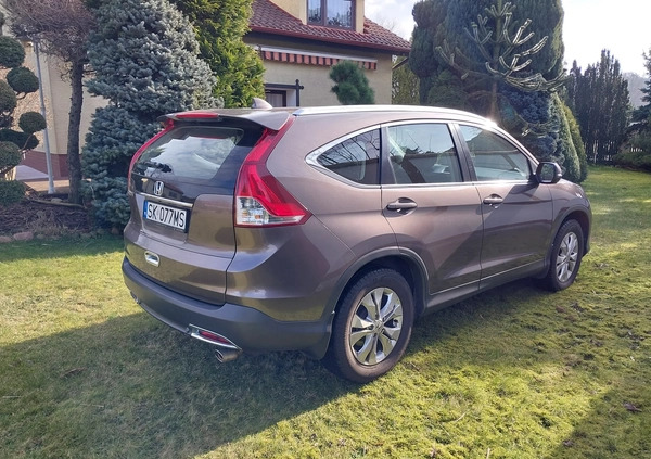 Honda CR-V cena 58500 przebieg: 123000, rok produkcji 2014 z Katowice małe 67